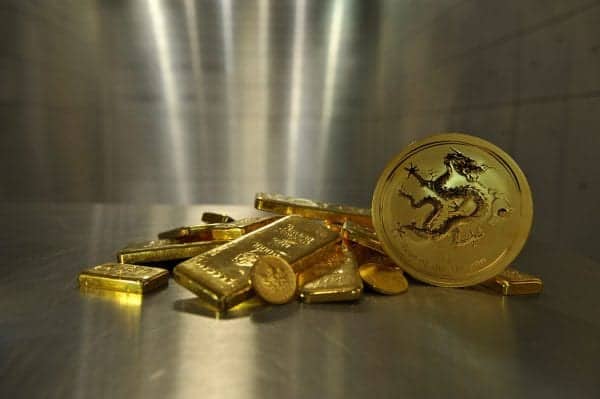 Goldhaus Innen Schließfach Goldbarren Münzen Diverse