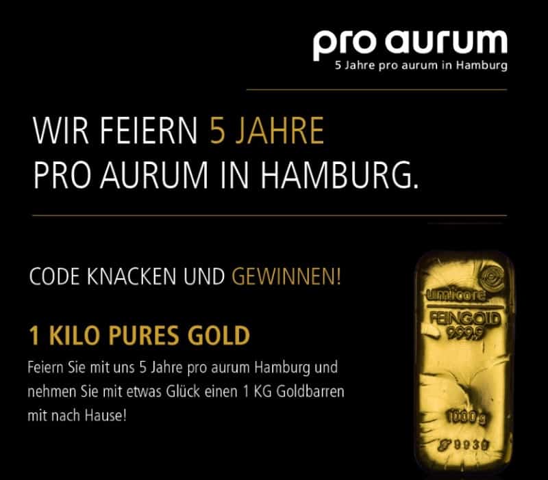 pro aurum Hamburg: Seit 5 Jahren am Großen Burstah 44