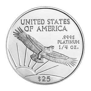 1/4 Unze Platin American Eagle