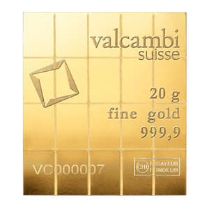 20-Gramm-Tafelbarren-Valcambi