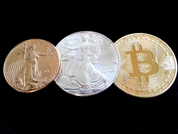Bitcoin Edelmetall Münzen Liberty
