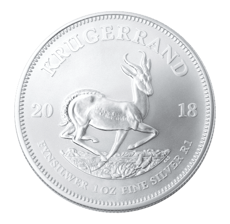 2018 Krugerrand Silver Bullion Reverse