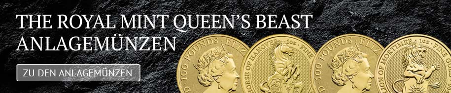 White Horse of Hanover: Royal Mint setzt beliebte „Queen’s Beasts“-Serie fort